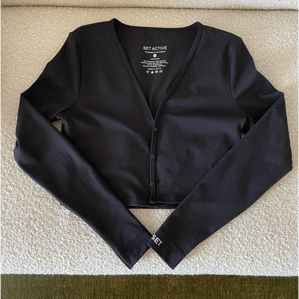 Set Active cardigan
